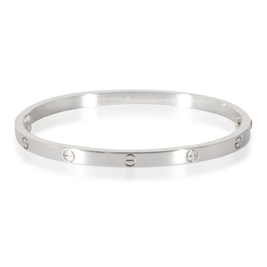 商品[二手商品] Cartier|Pre-Owned Cartier Love Bracelet in 18k White Gold,价格¥33240,第2张图片详细描述