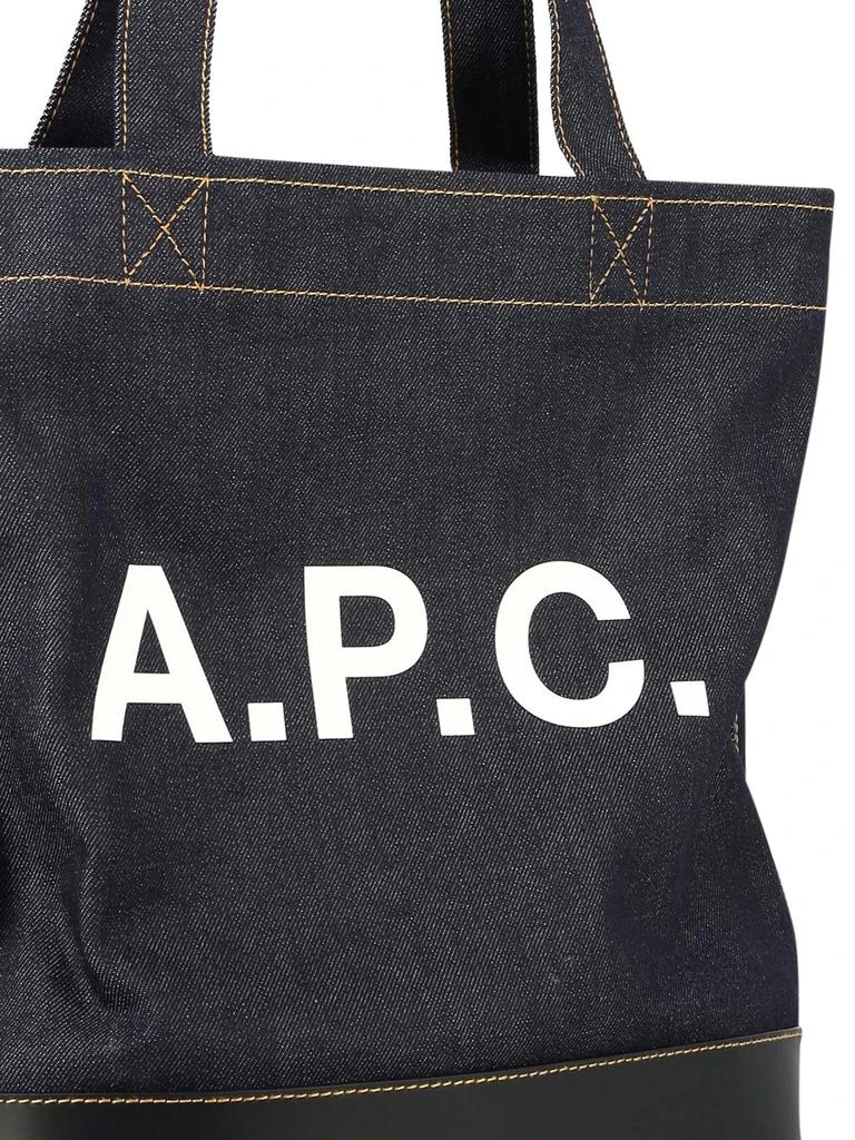 商品A.P.C.|Axel Shoulder Bags Blue,价格¥1177,第4张图片详细描述