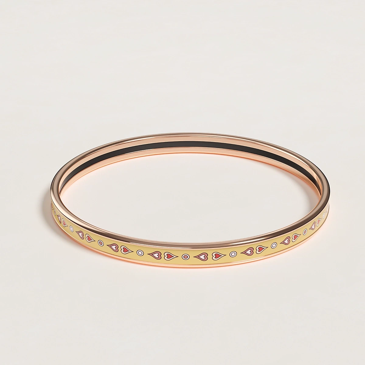 【预售】 爱马仕 24秋冬 女士 手镯 Bracelet Harnais de Cœur H244414FOJ3 商品