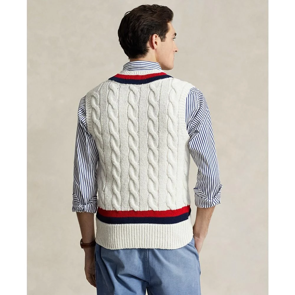 商品Ralph Lauren|Men's Cotton Cricket Sweater Vest,价格¥904,第2张图片详细描述