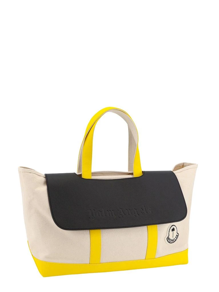 商品Moncler|8 Moncler Palm Angels canvas shoulder bag with double logo,价格¥4183,第3张图片详细描述