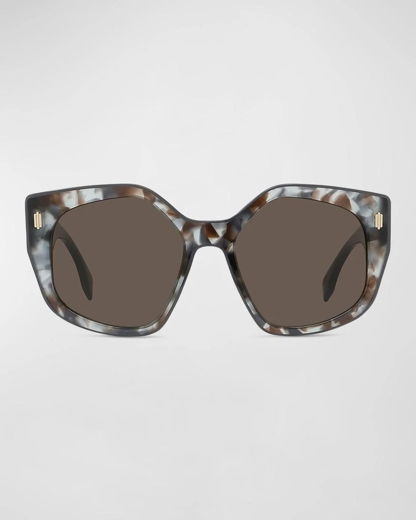 商品Fendi|Geometric Acetate Butterfly Sunglasses,价格¥1873,第4张图片详细描述