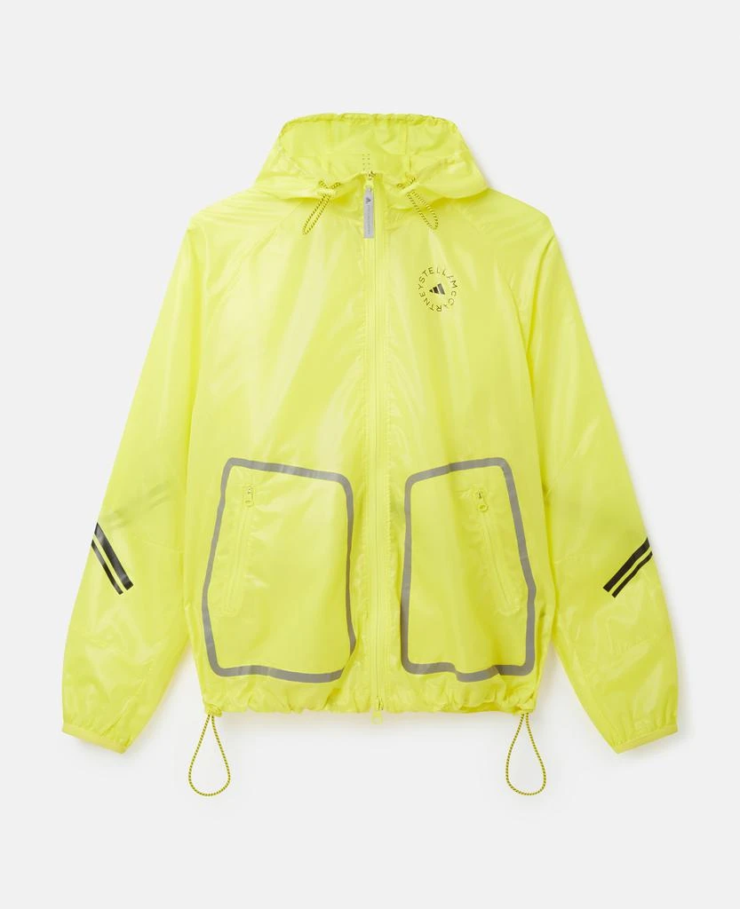 商品Stella McCartney|Stella McCartney - TruePace Running Jacket, Woman, Shock Yellow, Size: XS,价格¥1103,第1张图片