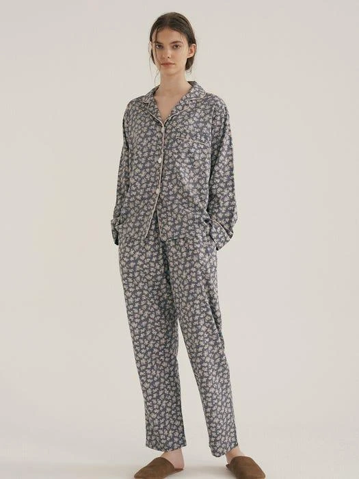 商品Jo`s lounge|HELSINKI PAJAMA SET_GREY,价格¥740,第3张图片详细描述