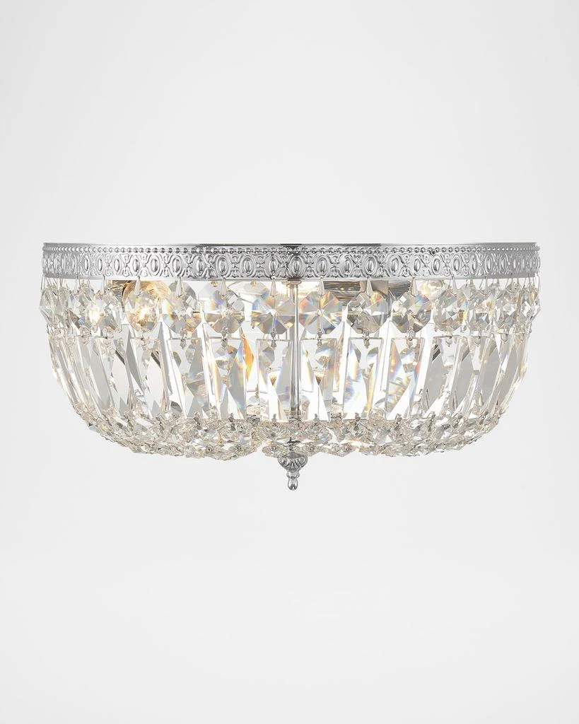 商品Swarovski|3-Light Clear Hand Cut Ceiling Mount,价格¥7682,第4张图片详细描述