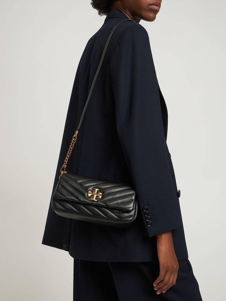 商品Tory Burch|Small Kira Chevron Leather Shoulder Bag,价格¥5630,第1张图片