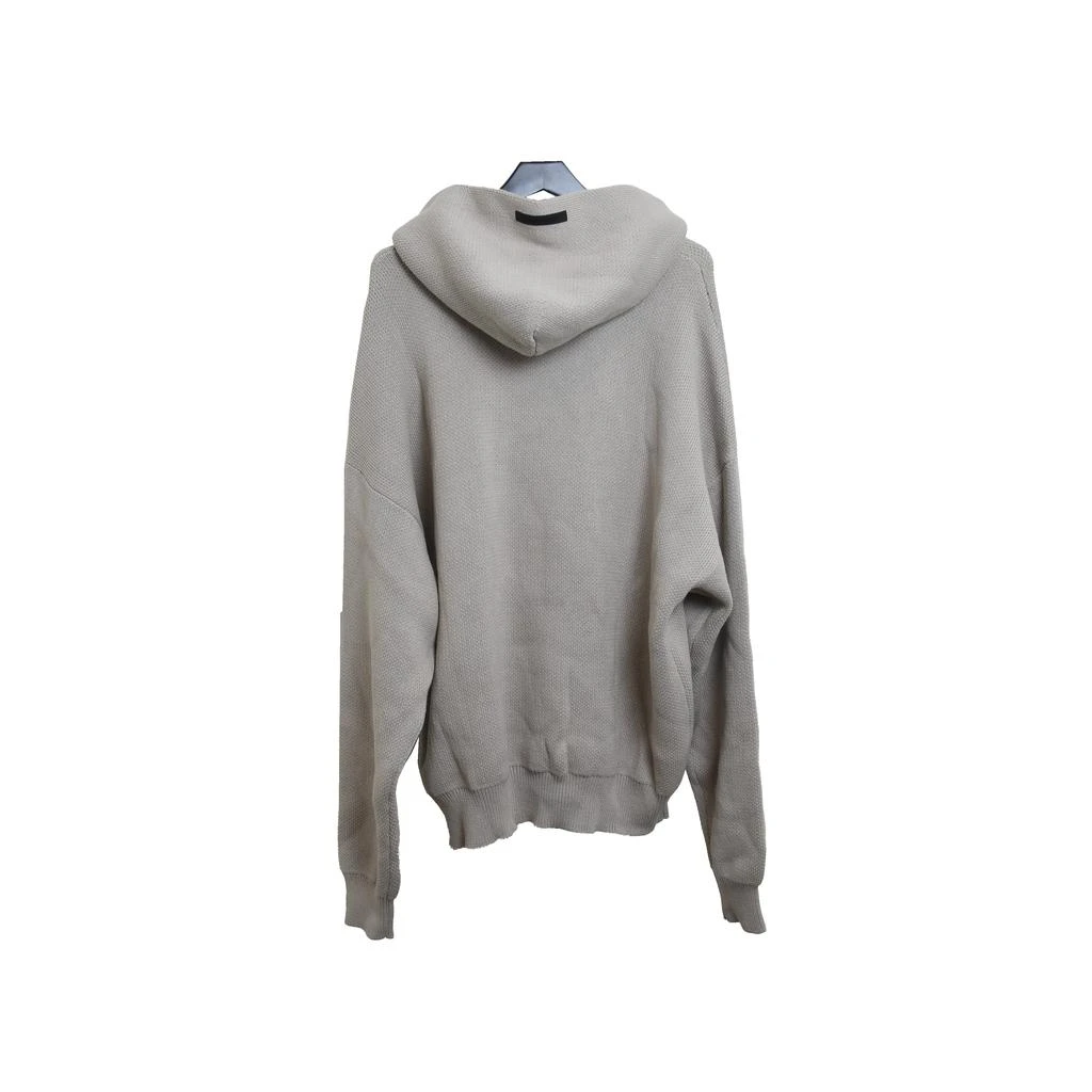 商品Fear of god|Fear Of God Essentials Knit Pullover Hoodie Stone,价格¥1500,第2张图片详细描述