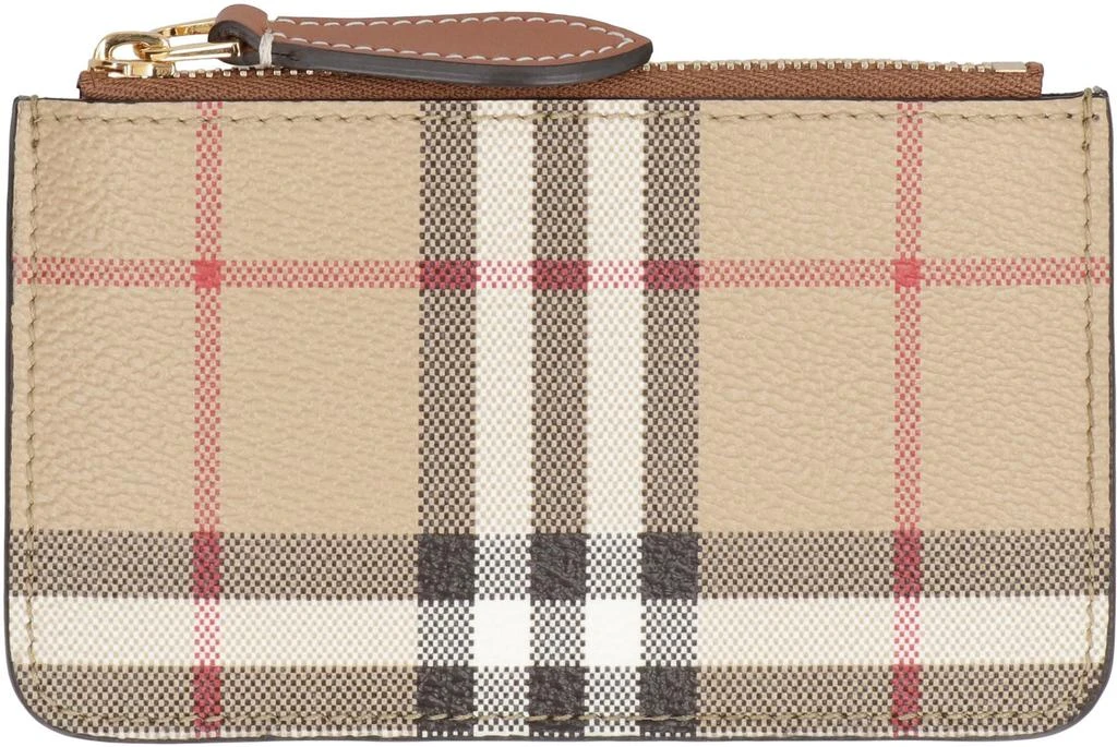 商品Burberry|Burberry Coated Fabric Coin Purse,价格¥1691,第2张图片详细描述