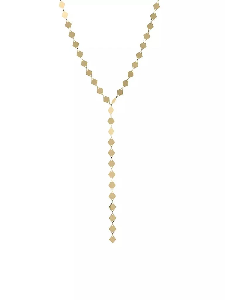 商品LANA|14K Yellow Gold Kite Chain Lariat Necklace,价格¥7444,第1张图片