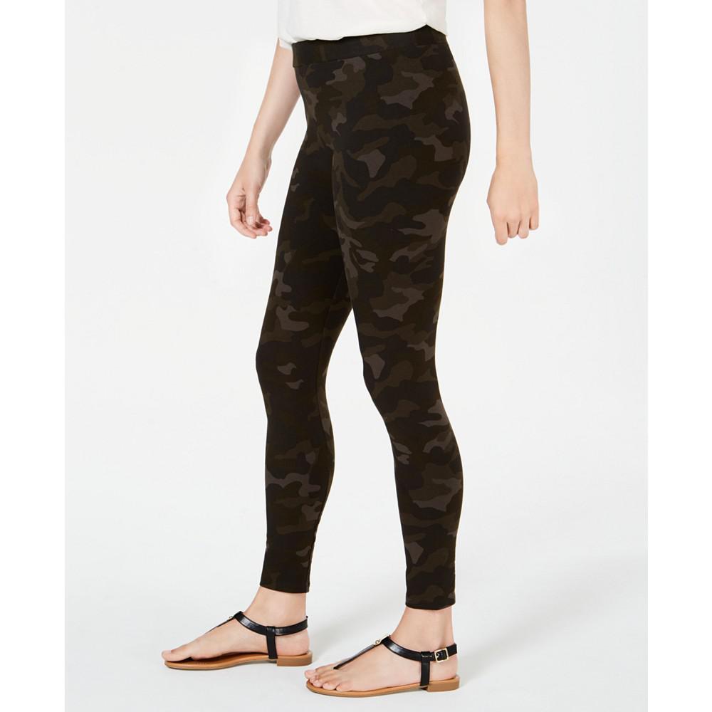 商品Style & Co|Petite Camo Daze Printed Leggings, Created for Macy's,价格¥141,第5张图片详细描述