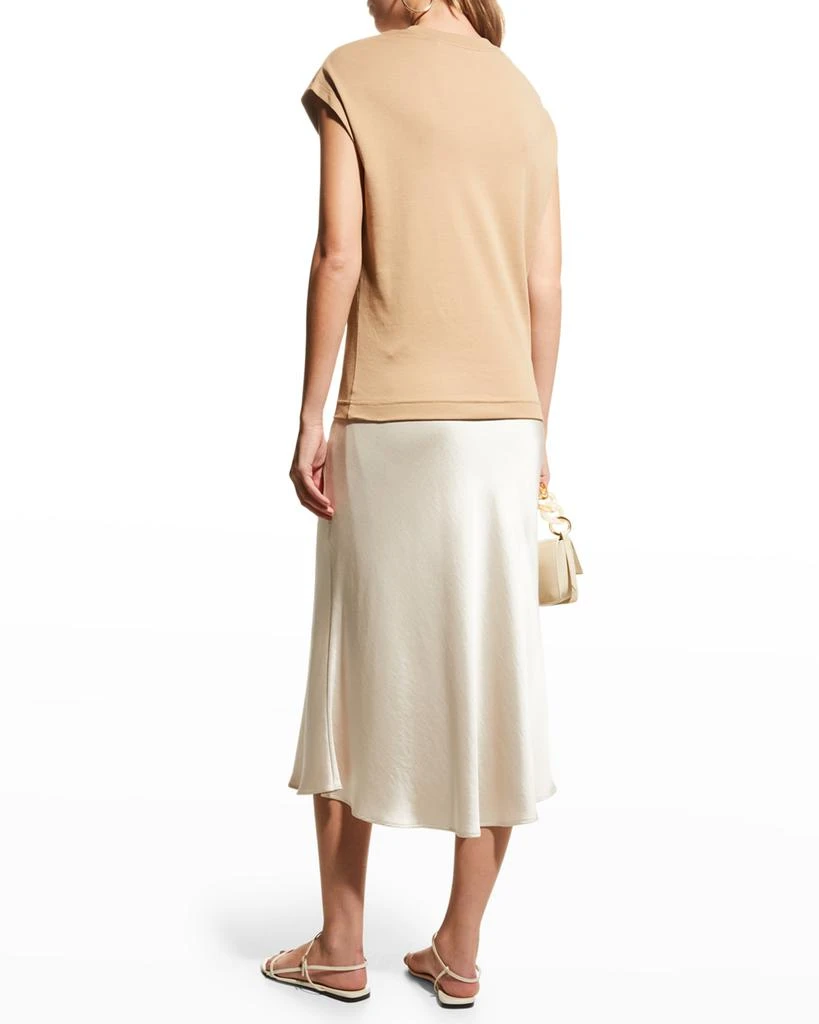 商品Vince|Pima Cotton Crewneck Muscle Tee,价格¥334,第4张图片详细描述