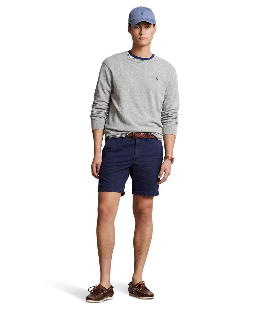 商品Ralph Lauren|Cotton Terry Crew Neck Sweatshirt,价格¥920,第4张图片详细描��述