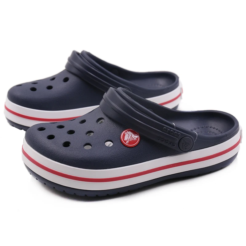 商品[国内直发] Crocs|Crocband cloc k 卡骆班小克骆格儿童休闲凉鞋拖鞋洞洞鞋,价格¥104,第1张图片
