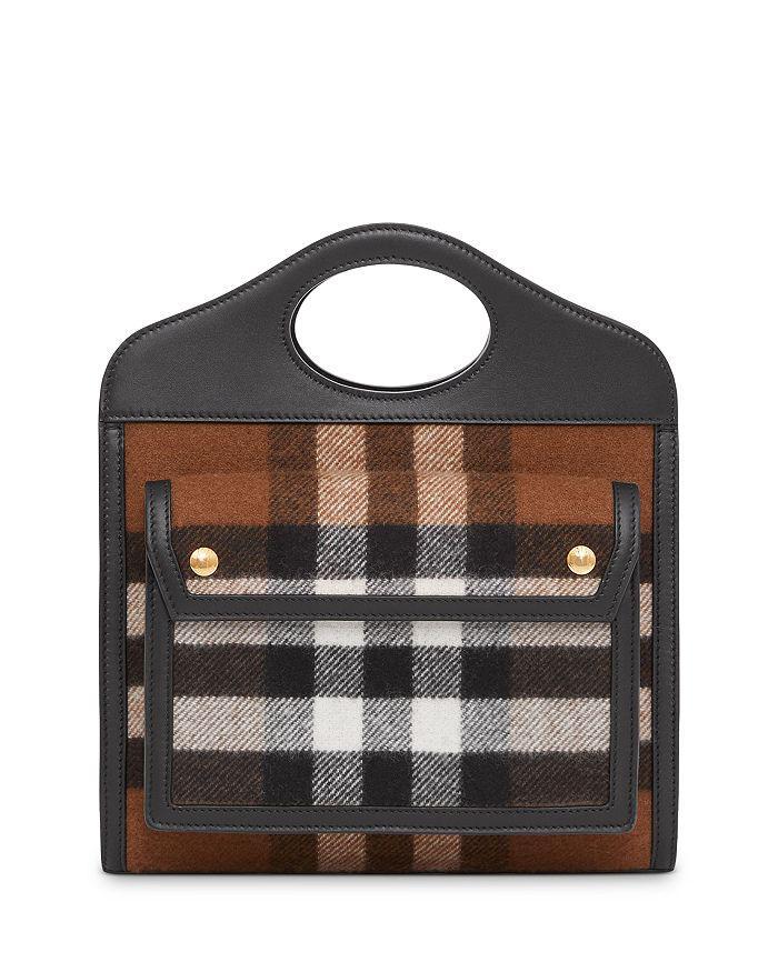 商品Burberry|Mini Cashmere Pocket Bag,价格¥14065,第3张图片详细描述
