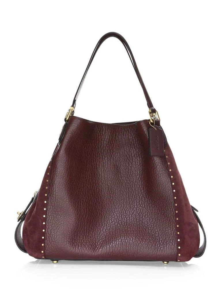 商品Coach|Edie Leather Hobo Bag,价格¥2899,第1张图片