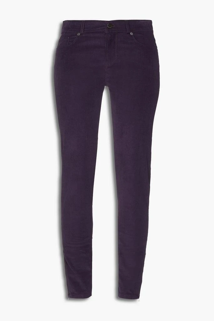 商品Loro Piana|Cotton-blend corduroy slim-leg pants,价格¥2242,第1张图片