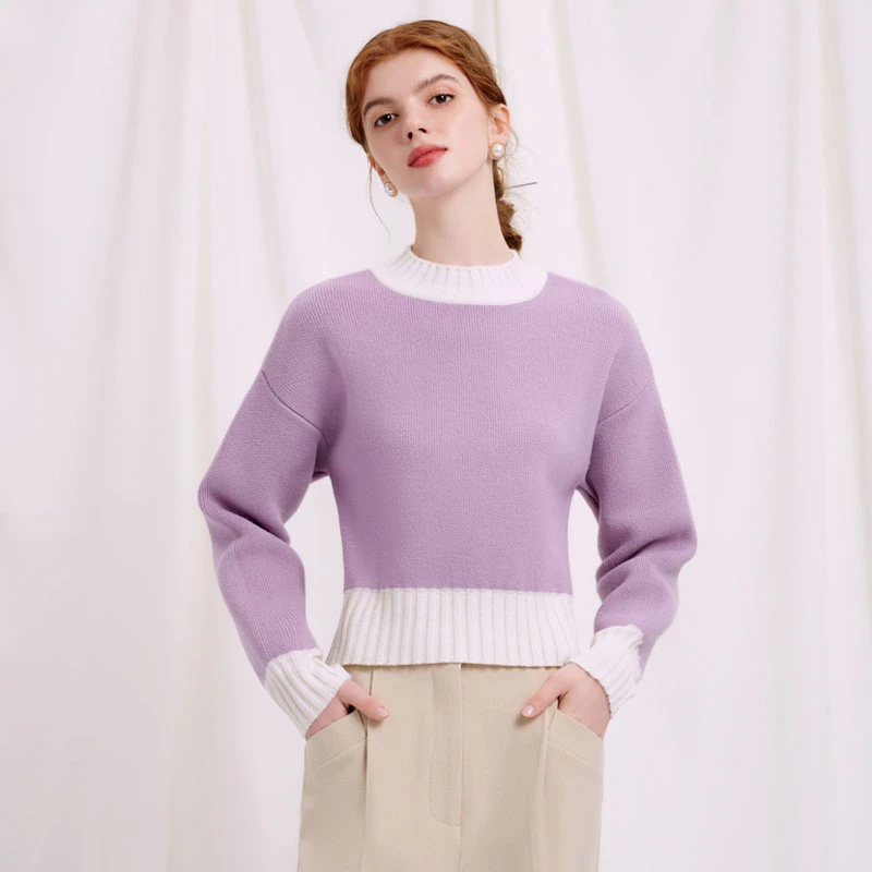 Zoie Wool Sweater - Lilac | Zoie羊毛毛衣 - 浅紫色 商品