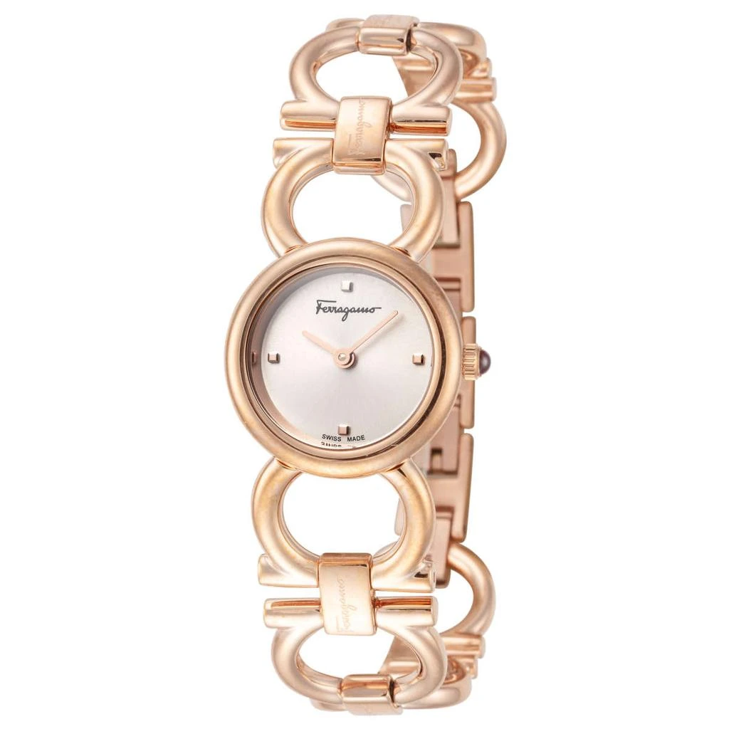 商品Salvatore Ferragamo|Ferragamo Double Gancini Women's Watch,价格¥2509,第1张图片