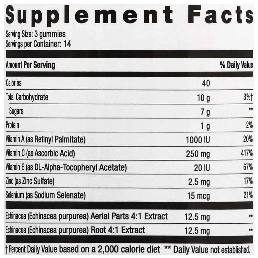 商品Wal-Born|Vitamin C Immune Support Gummies, 250 mg,价格¥97,第3张图片详细描述