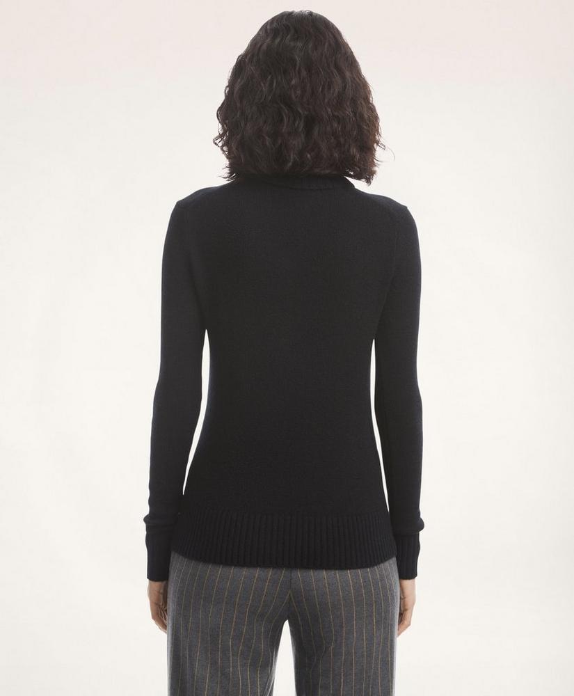 商品Brooks Brothers|Cashmere Knit Turtleneck Sweater,价格¥1112,第4张图片详细描述