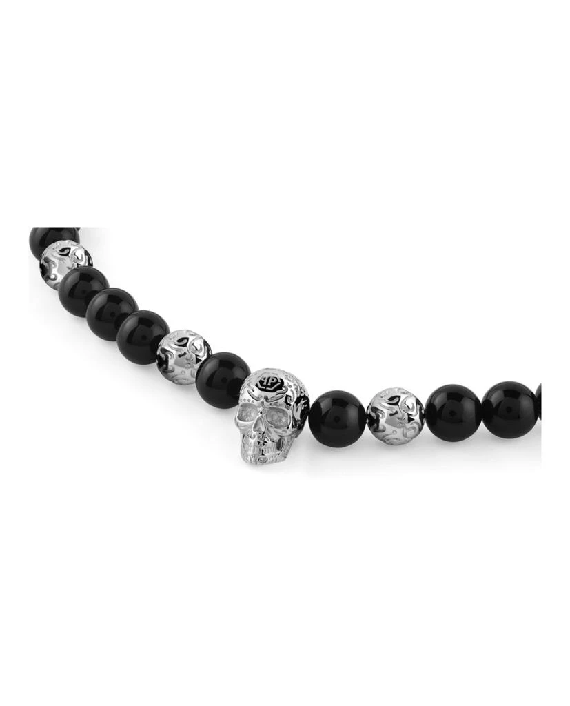 商品Philipp Plein|Plein Elite Onyx Beads Necklace,价格¥1397,第2张图片详细描述