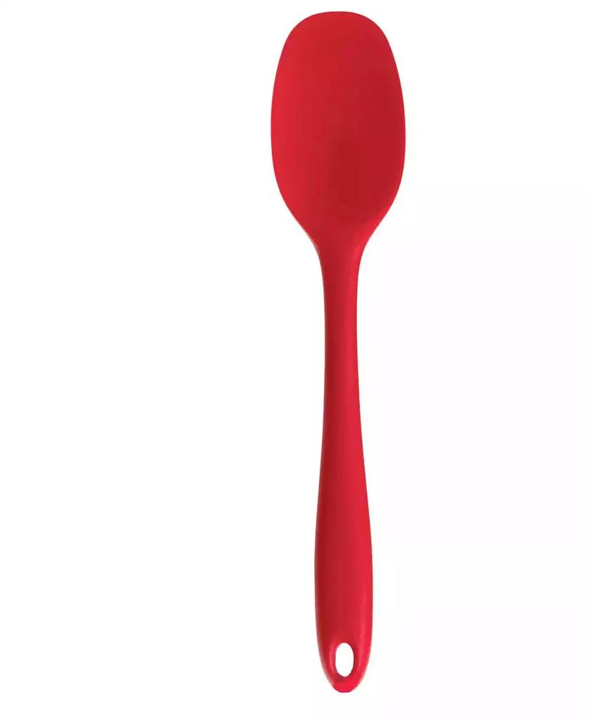 商品RSVP International|Silicone Coated Steel 11" x 2.25" Ela Series Red Spoon,价格¥218,第1张图片