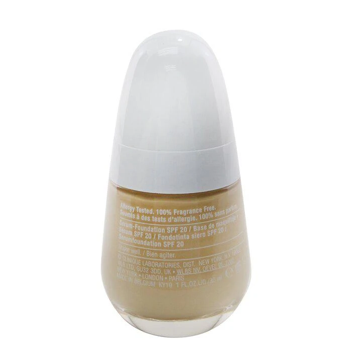 商品Clinique|Clinique 匀净科研亮白淡斑精华粉底液SPF20 - # WN 01 Flax -WN 01 Flax(30ml/1oz),价格¥443,第3张图片详细描述