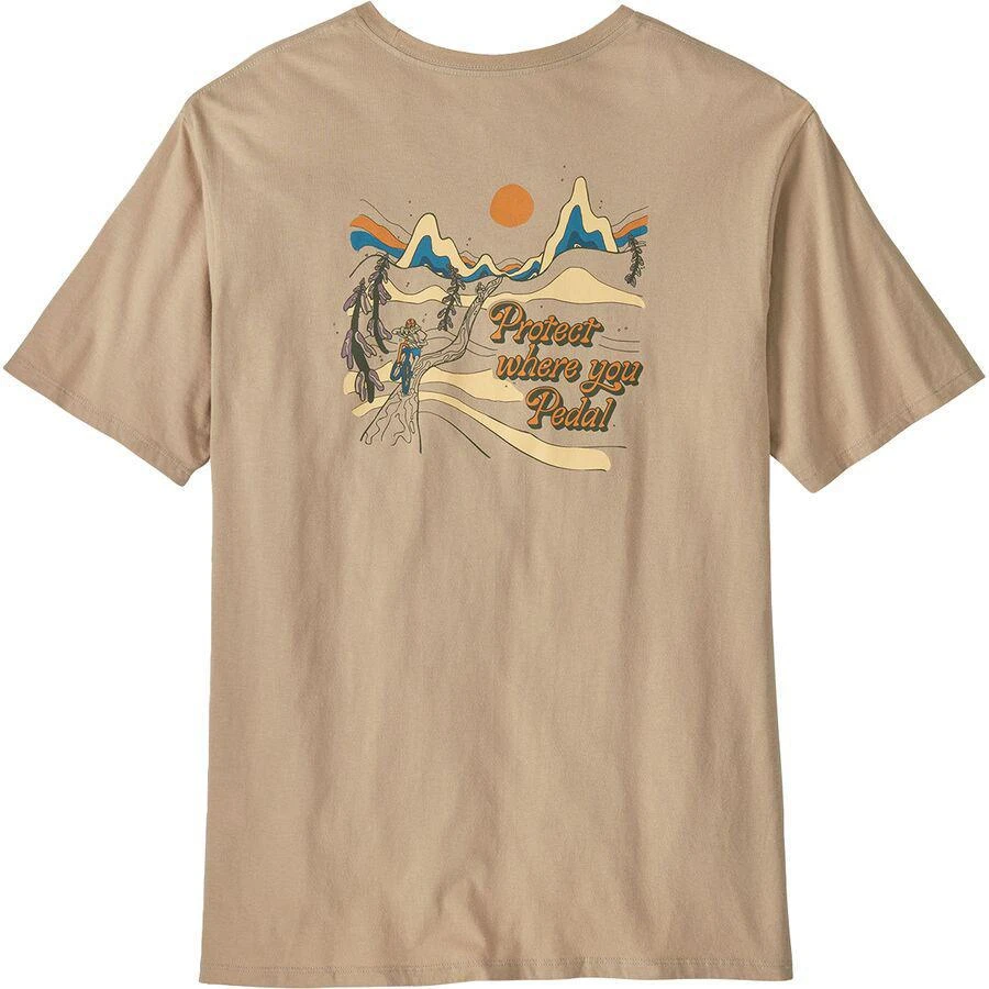 商品Patagonia|Protect Pedal Organic T-Shirt - Men's,价格¥203,第3张图片详细描述
