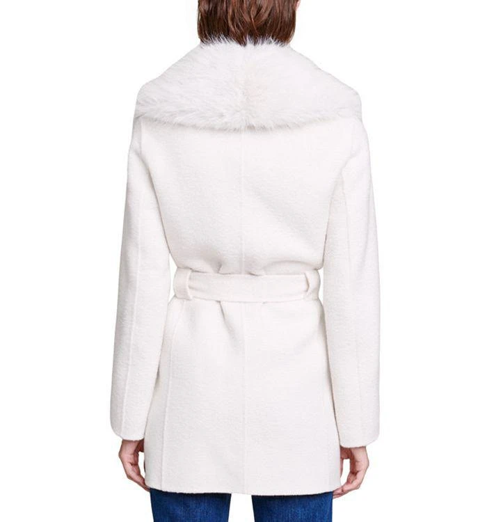 商品Maje|Galaxyo Faux Fur Collar Coat,价格¥5028,第2张图片详细描述