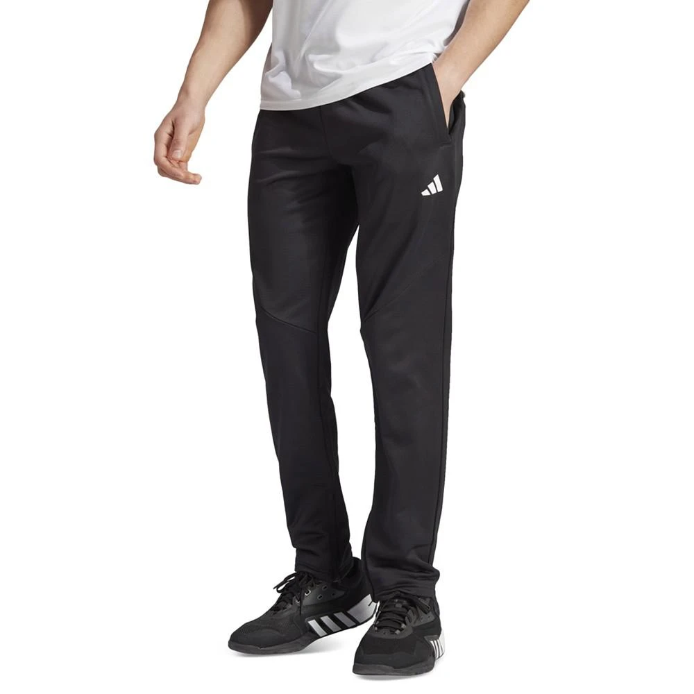 商品Adidas|Men's Game & Go Small Logo Moisture-Wicking Training Fleece Tapered Joggers,价格¥443,第1张图片