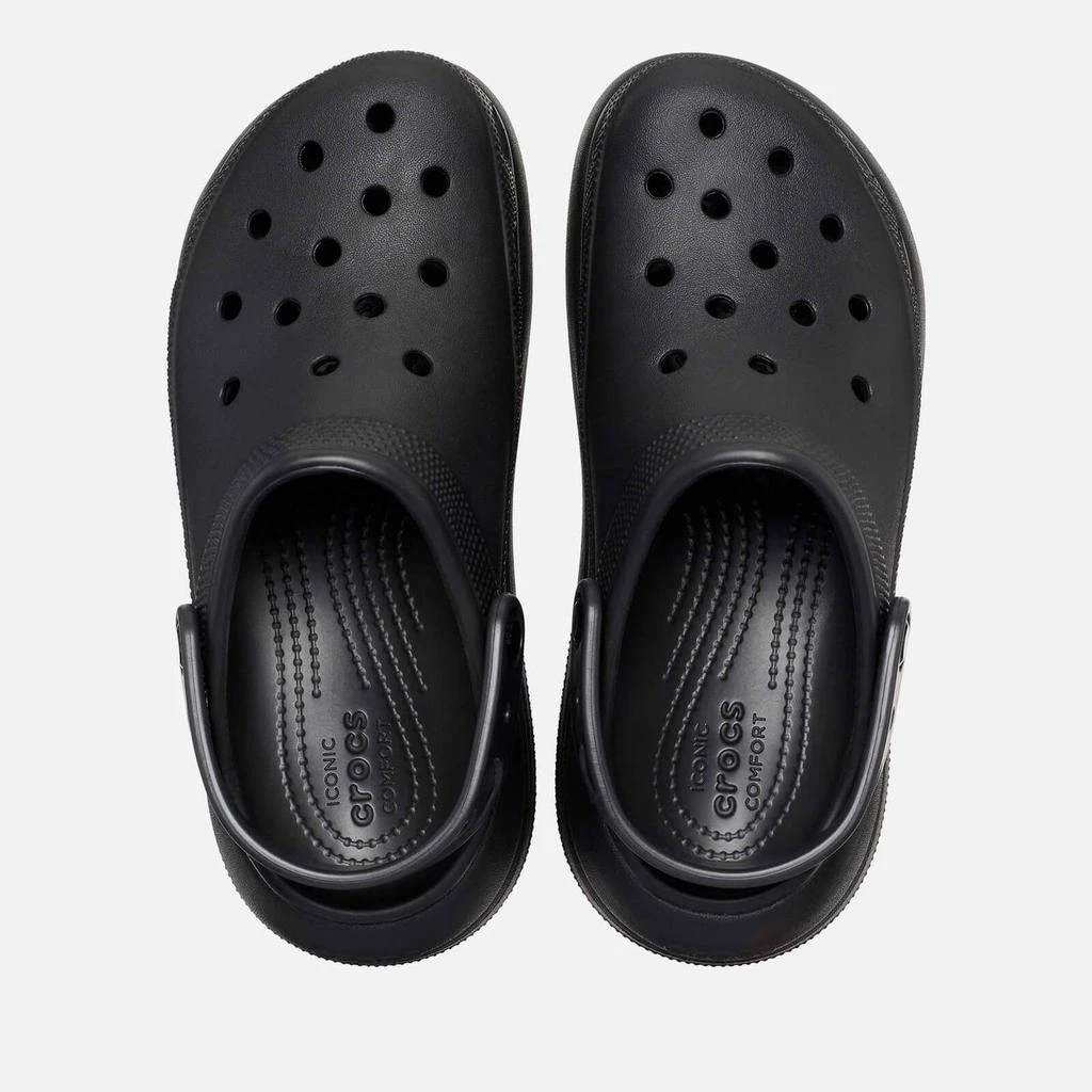 商品Crocs|CROCS CLASSIC CRUSH RUBBER PLATFORM CLOGS,价格¥534,第3张图片详细描述