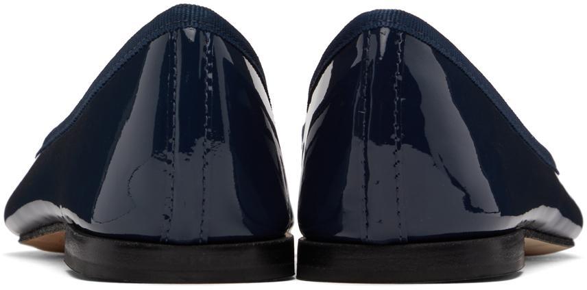 商品Repetto|Navy Patent Cendrillon Ballerina Flats,价格¥1053,第2张图片详细描述