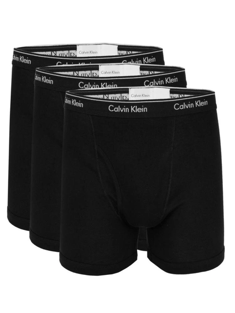 商品Calvin Klein|3-Pack Cotton boxer平角裤,价格¥150,第1张图片