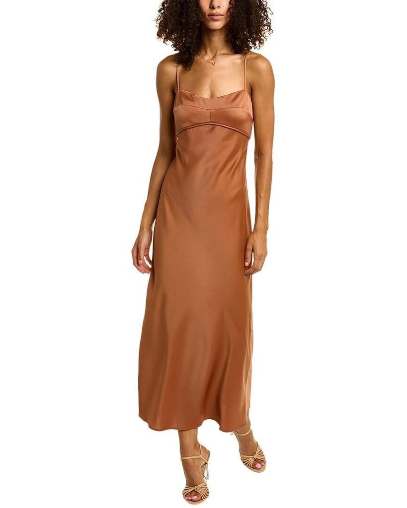 商品Wayf|Wayf Cami Slip Midi Dress,价格¥317,第2张图片详细描述