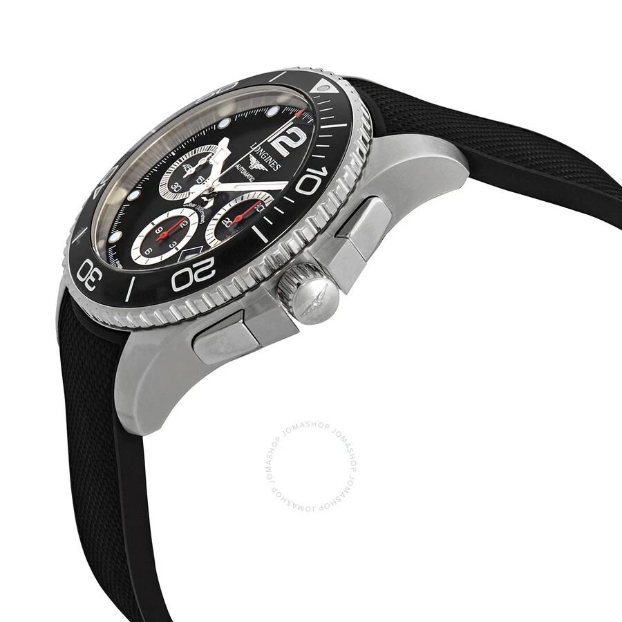 商品Longines|Hydroconquest Chronograph Automatic Black Dial Men's Watch L3.883.4.56.9,价格¥14478,第2张图片详细描述