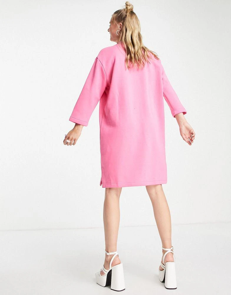 商品NIKE|Nike mini swoosh fleece dress in pinksicle,价格¥303,第2张图片详细描述