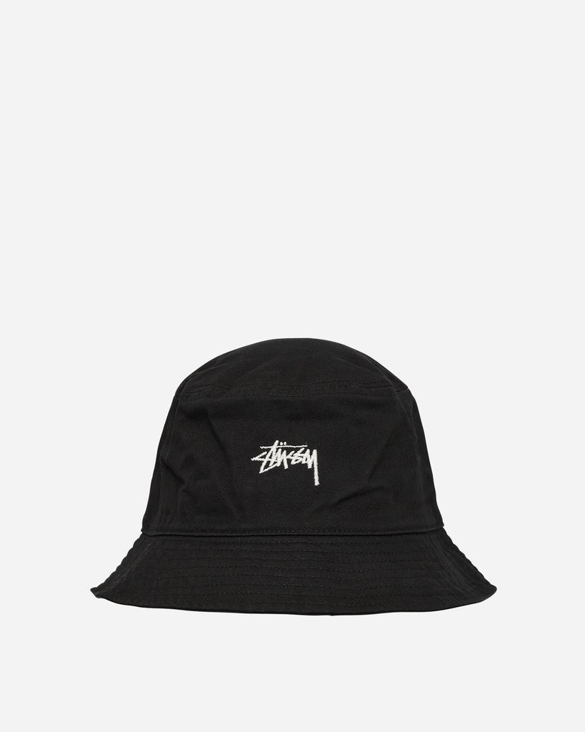 商品STUSSY|Stock Bucket Hat Black,价格¥455,第1张图片