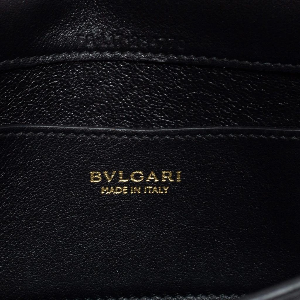 Bvlgari Black Leather Flap Crossbody Bag 商品