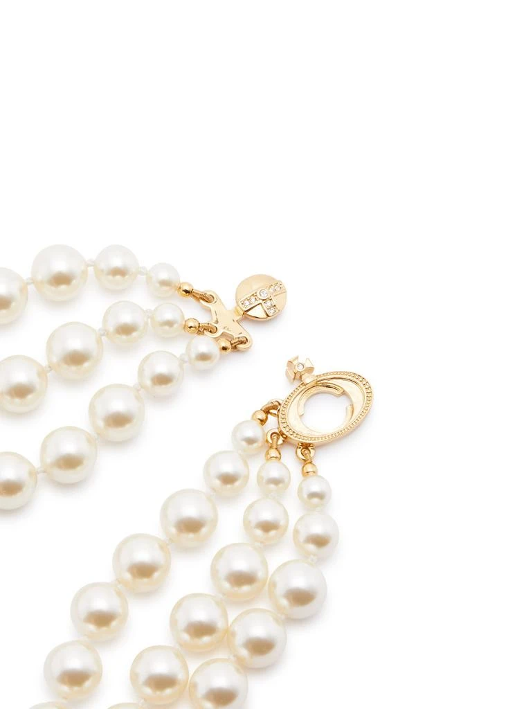 商品Vivienne Westwood|Orb-embellished Swarovski pearl choker,价格¥4253,第4张图片详细描述