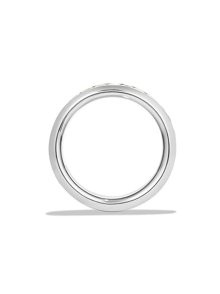 商品David Yurman|18K Gold & Sterling Silver Cable Band Ring,价格¥5620,第2张图片详细描述