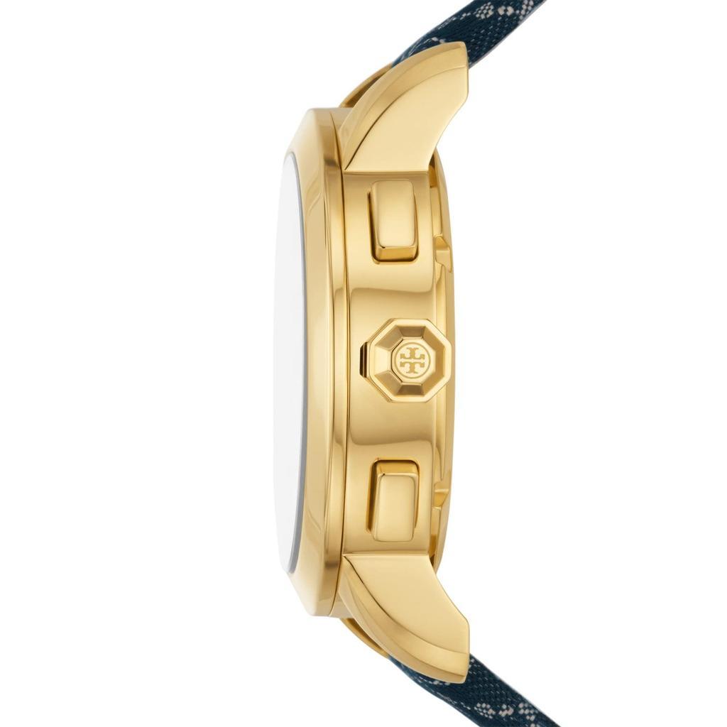 商品Tory Burch|37 mm The Tory Leather Watch,价格¥2146,第4张图片详细描述