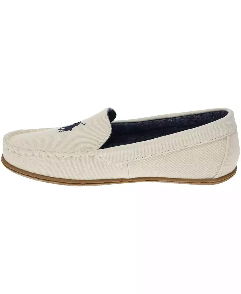 Women's Collins Washed Twill Fabric Moccasin Slippers 商品