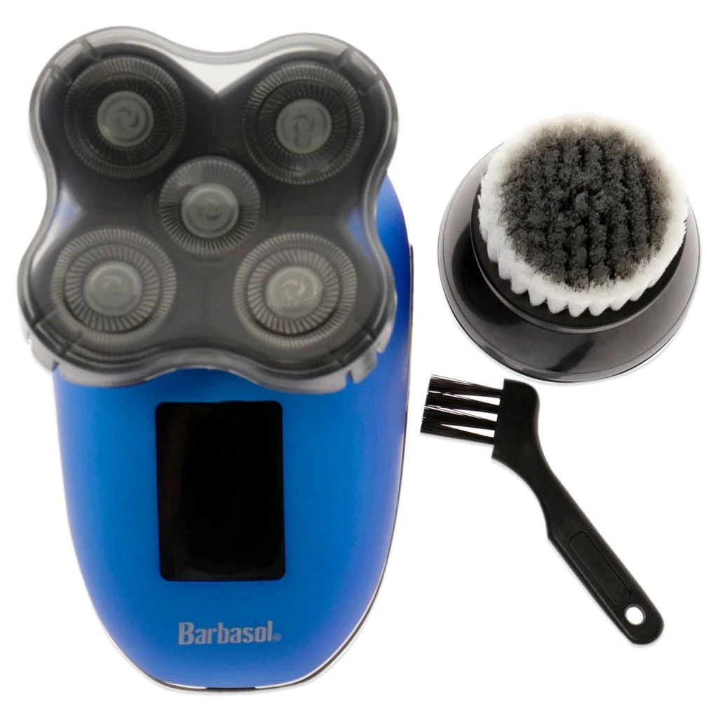 商品Barbasol|Rechargeable LCD 5 Head Wet-Dry Electric Shaver by Barbasol for Men - 1 Pc Shaver,价格¥330,第1张图片详细描述