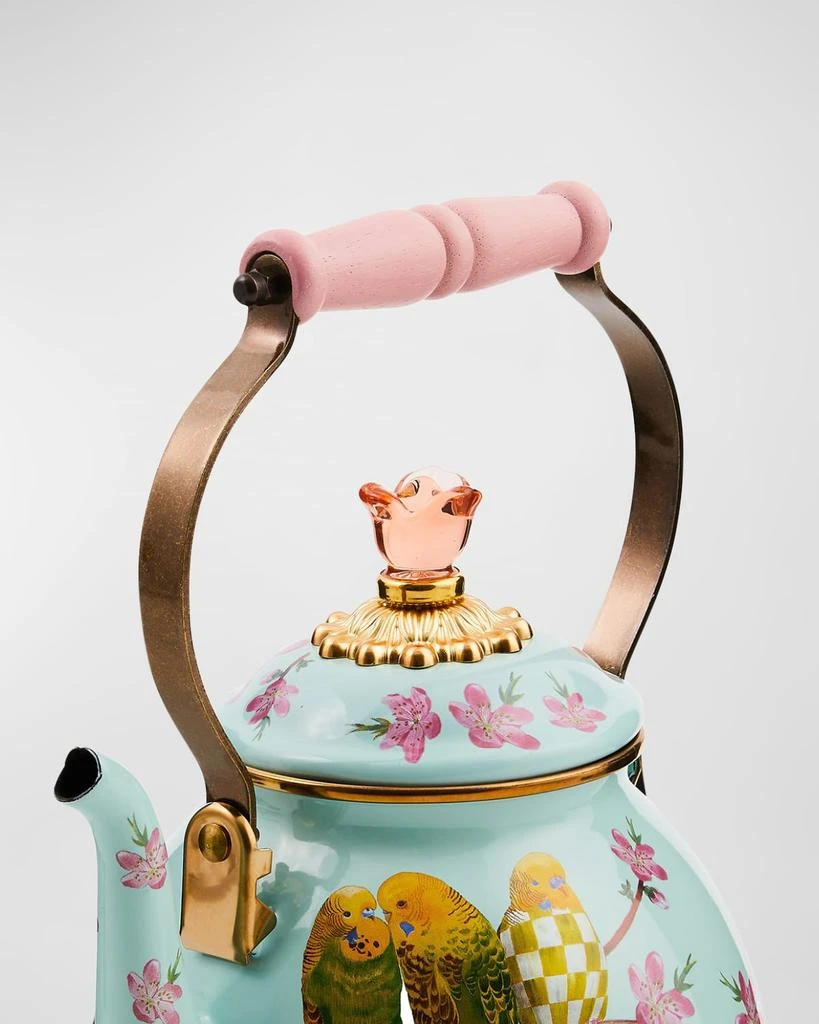 商品MacKenzie-Childs|Parakeet Party 2-Quart Tea Kettle,价格¥1320,第3张图片详细描述