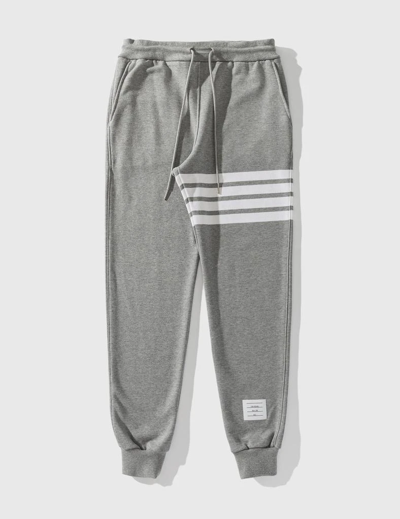 商品Thom Browne|Cotton Loopback Knit Engineered 4-Bar Sweatpants,价格¥6003,第1张图片