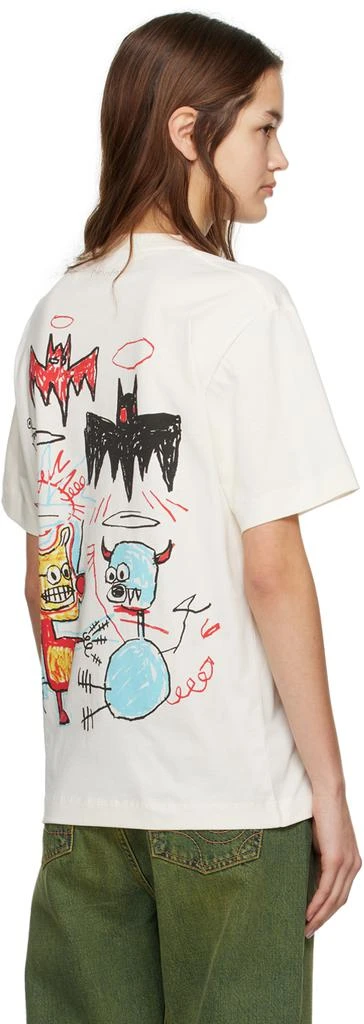 商品Etudes|SSENSE Exclusive Off-White Wonder Batman T-Shirt,价格¥576,第3张图片详细描述
