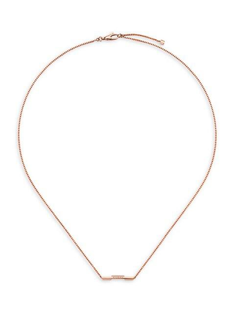 Link To Love 18K Rose Gold Necklace商品第1张图片规格展示