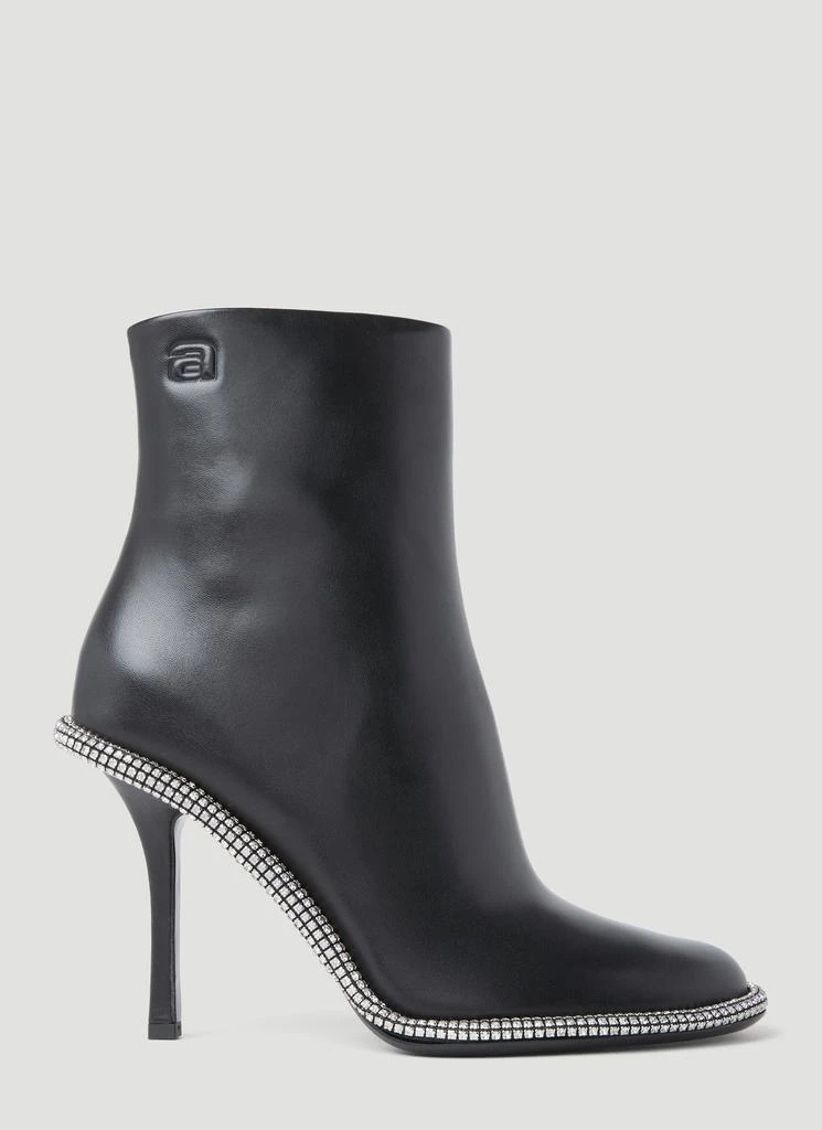 商品Alexander Wang|Kira Leather Ankle Boots,价格¥3964,第1张图片