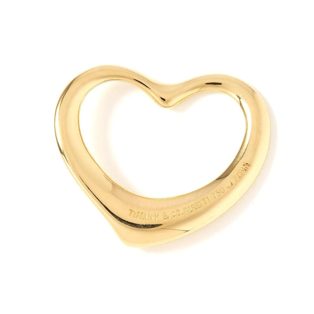 商品[二手商品] Tiffany & Co.|Open Heart Pendant Necklace Gold,价格¥9130,第1张图片