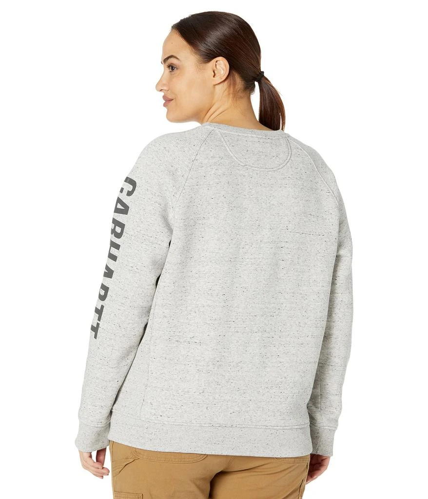 商品Carhartt|Relaxed Fit Midweight Crew Neck Block Logo Sleeve Graphic Sweatshirt,价格¥375,第2张图片详细描述